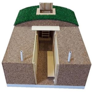 Макет Простейшее укрытие М9